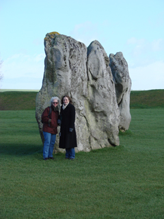 Robin and Sarah at Avebury